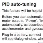 マニュアル「PID auto-tuning」を少し解読して新発見！